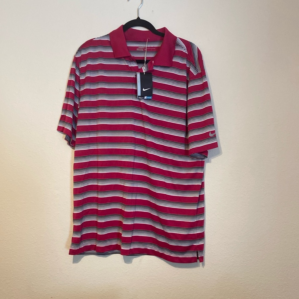 Nike Golf Magenta Polo Shirt